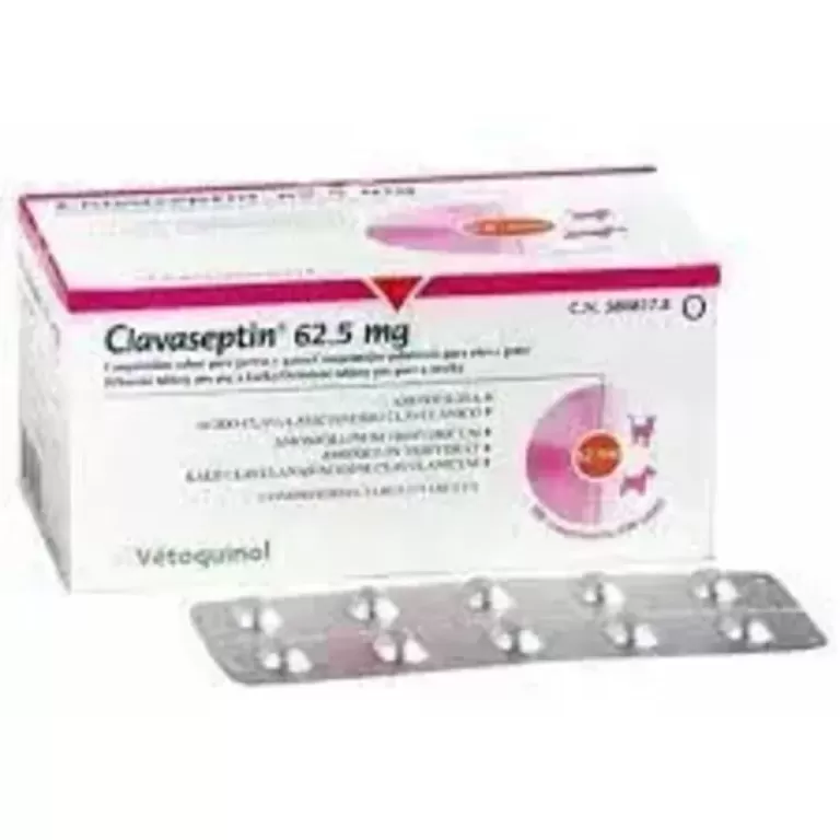 Клавасептин (Clavaseptin) 62,5 мг 10 табл. - 1 т./5 кг