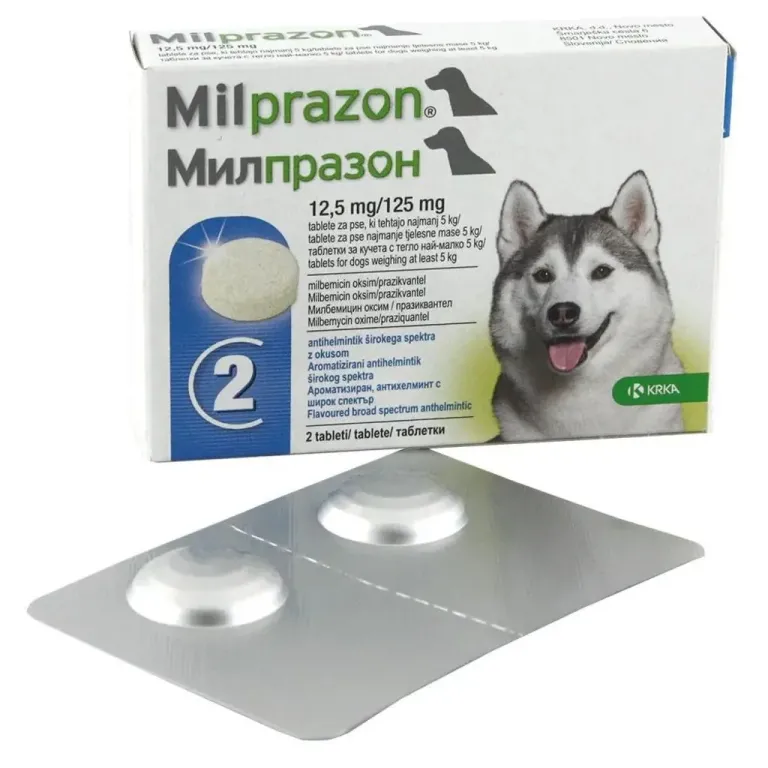 Milprazon , для собак 5-25кг, 1 таб KRKA