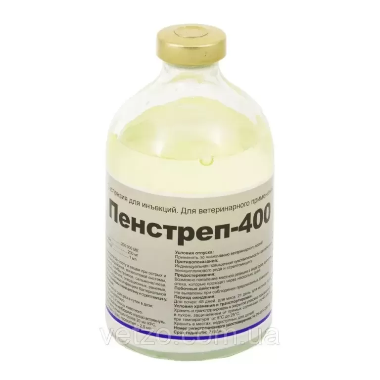 Пенстреп – 400, 100 мл, Interchemie