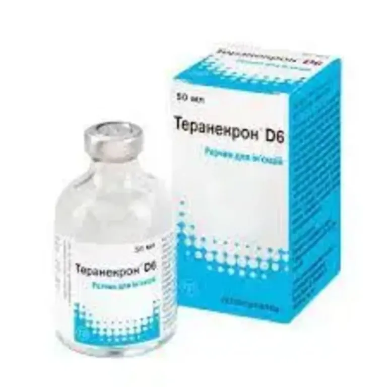 Теранекрон D6 розчин для ін'єкцій, 50 мл,, Richter Pharma