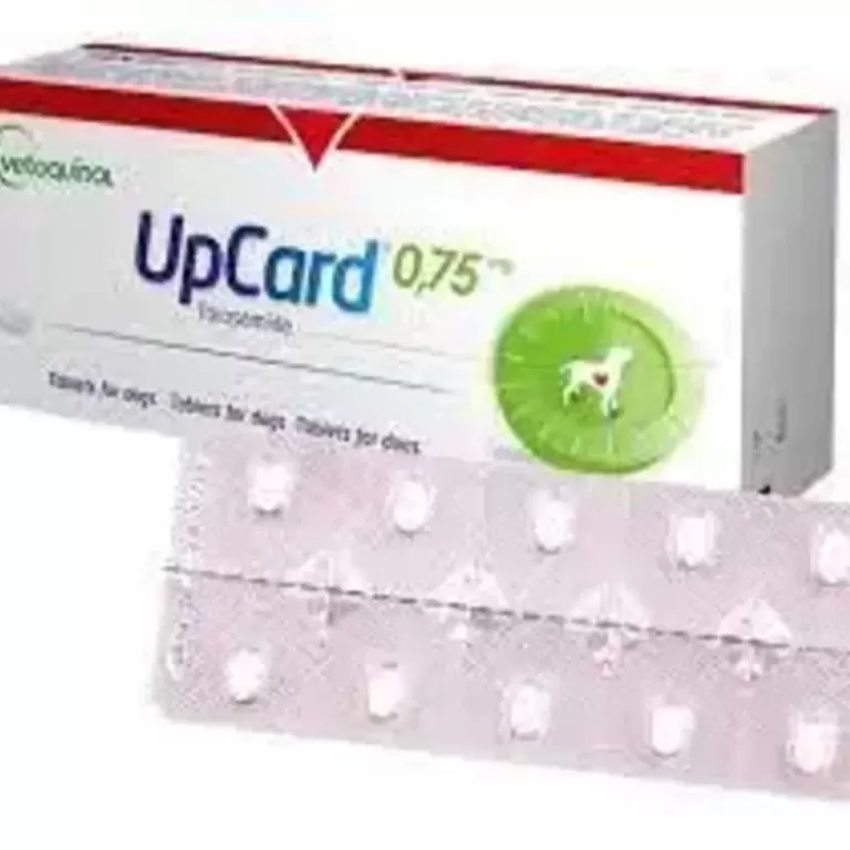 Апкард (Upcard) діуретик для собак 0,75 мг 10 таб.Vetoquinol