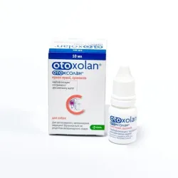 Отоксолан краплі вушні для собак, 10 мл, КRКА, Словенія