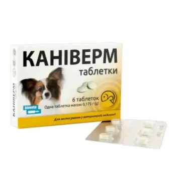 Каніверм 0,175 г (для цуценят і кошенят) No6