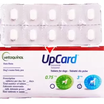 Апкард (Upcard) діуретик для собак  3 мг 10 таб.Vetoquinol