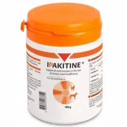 Іпакітін (Ipakitine) для лікування хронічної ниркової недостатності у кішок і собак, 180 г, Vetoquinol