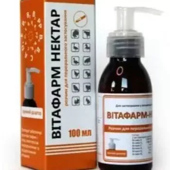 Вітафарм-Нектар (вітаміни А, Д3, Е, С, групи B, дозатор), 100 мл, Фарматон