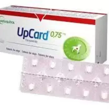 Апкард (Upcard) діуретик для собак 0,75 мг 10 таб.Vetoquinol